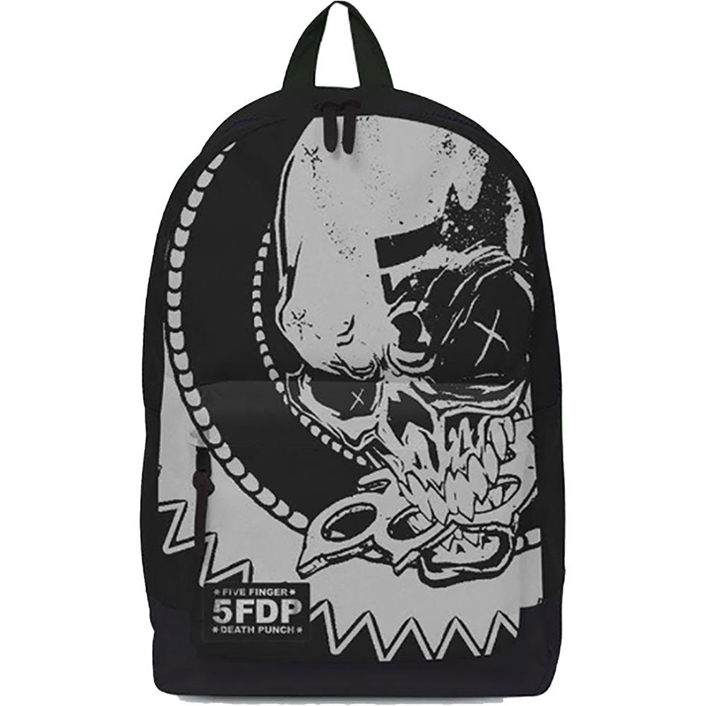 Five Finger Death Punch Knuckle Backpack Front