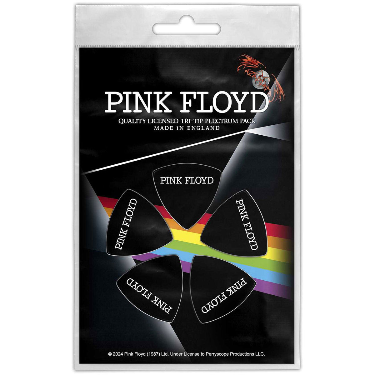 Pink Floyd Logo Guitar Pick Front