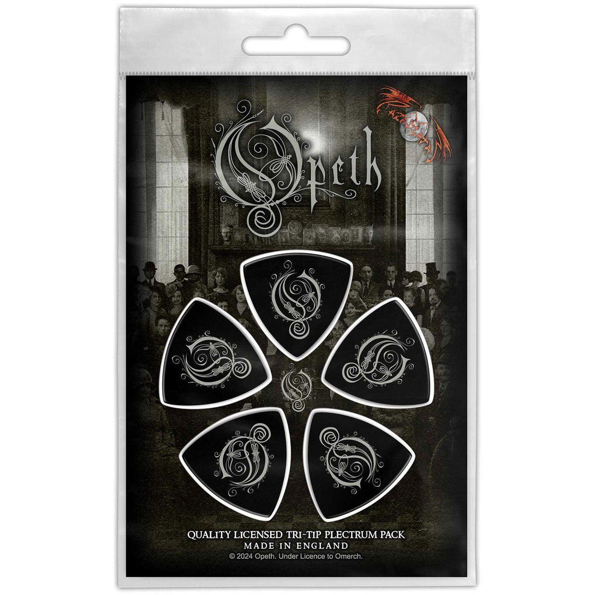 Opeth The Last Will And Testament Guitar Pick Front