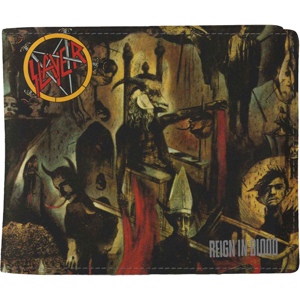 Slayer Reign In Blood Wallet Front
