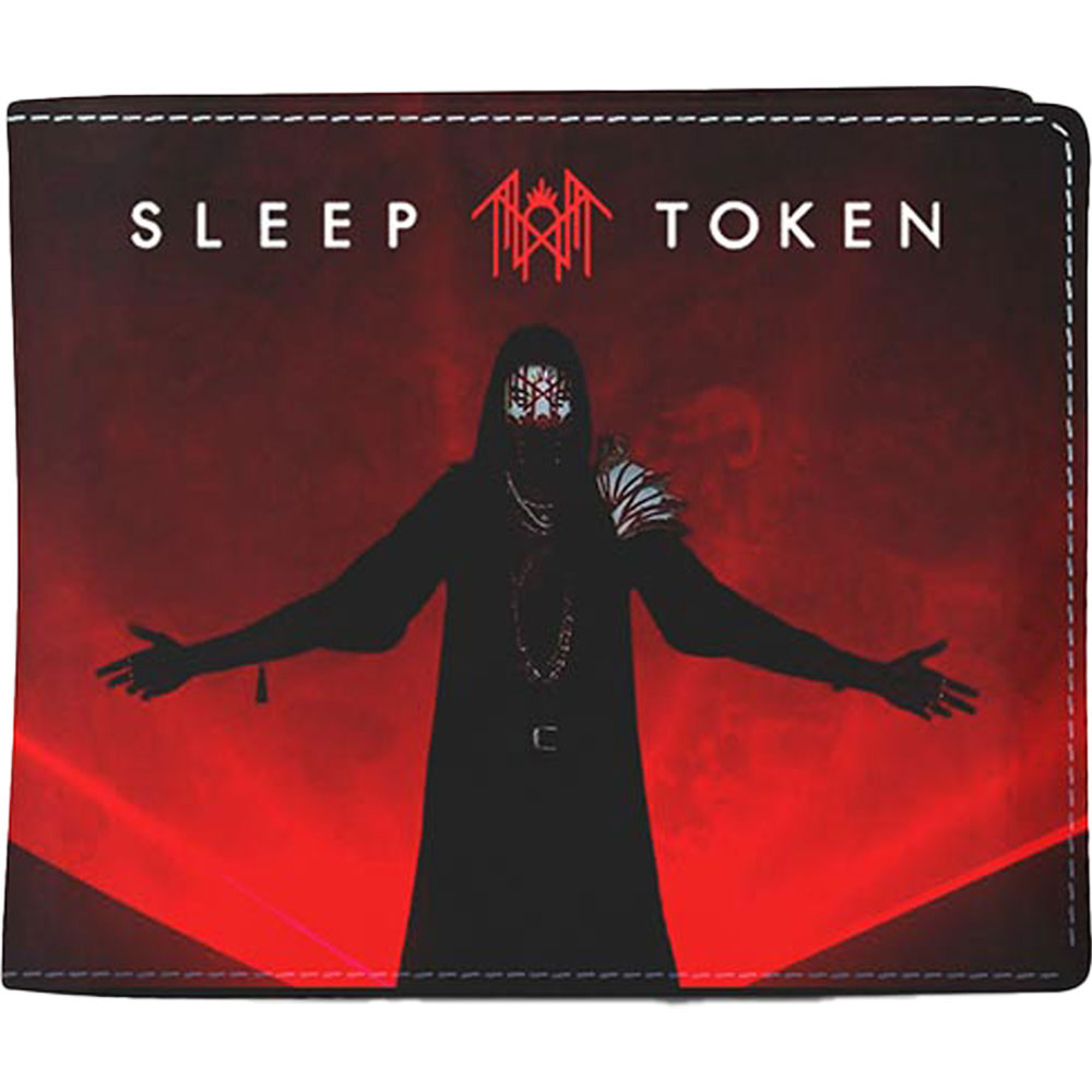 Sleep Token Red Light Wallet Front
