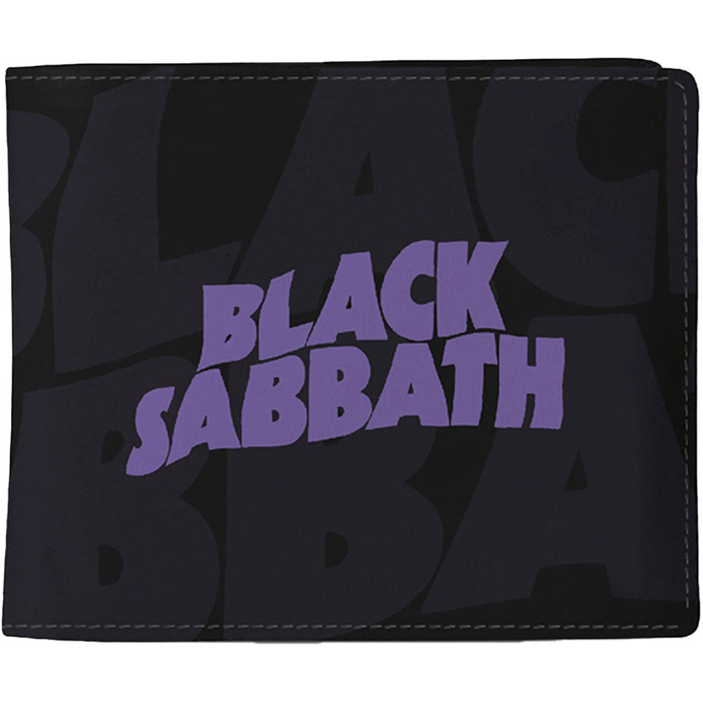 Black Sabbath Logo Wallet Front