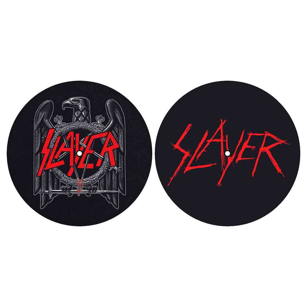 Slayer Eagle/scratched Logo Slipmat Front