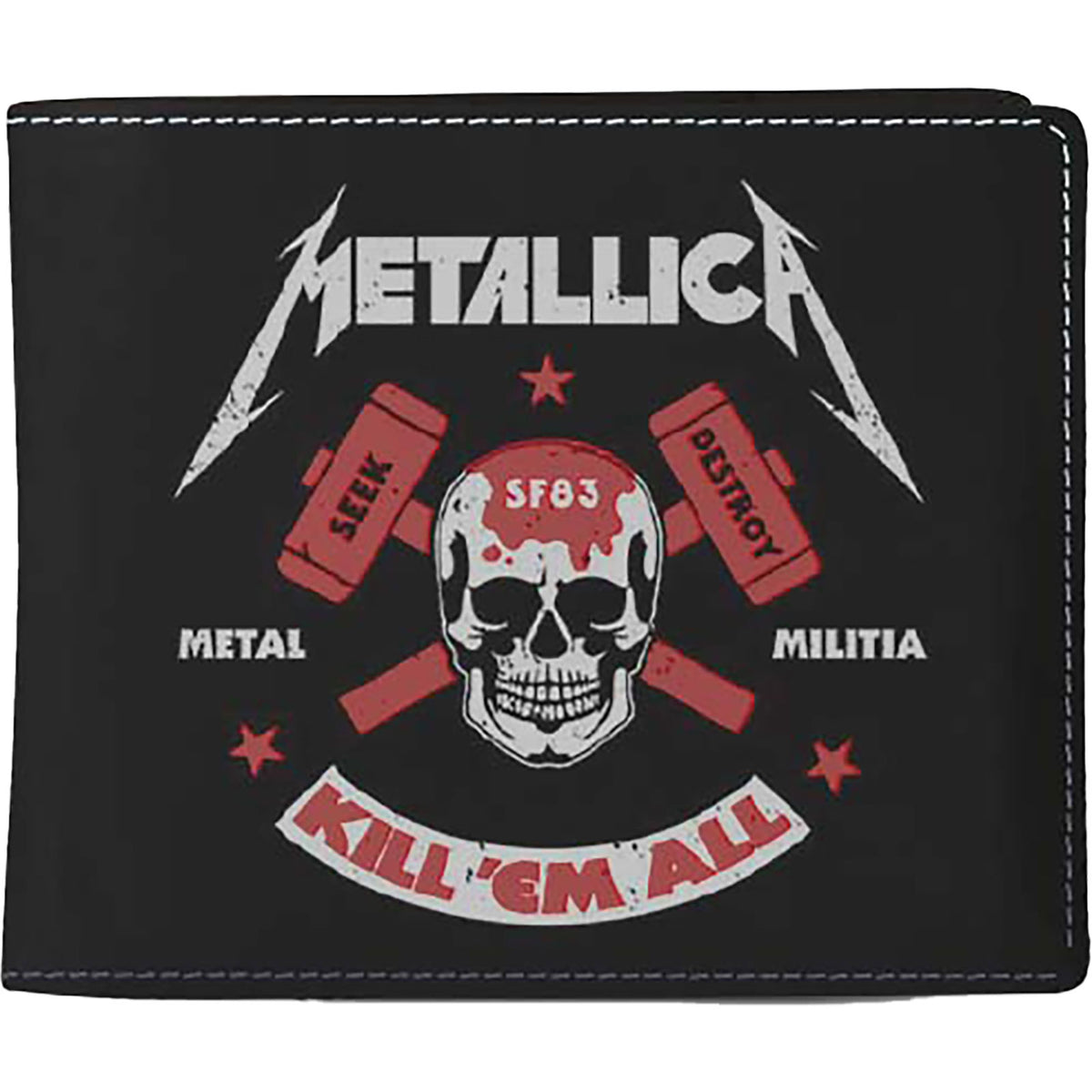 Metallica Kill Em All 2 Wallet Front