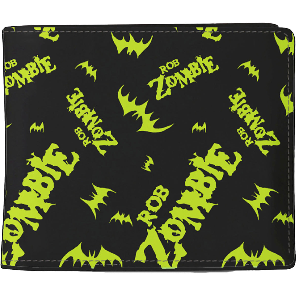 Rob Zombie Bats Wallet Front