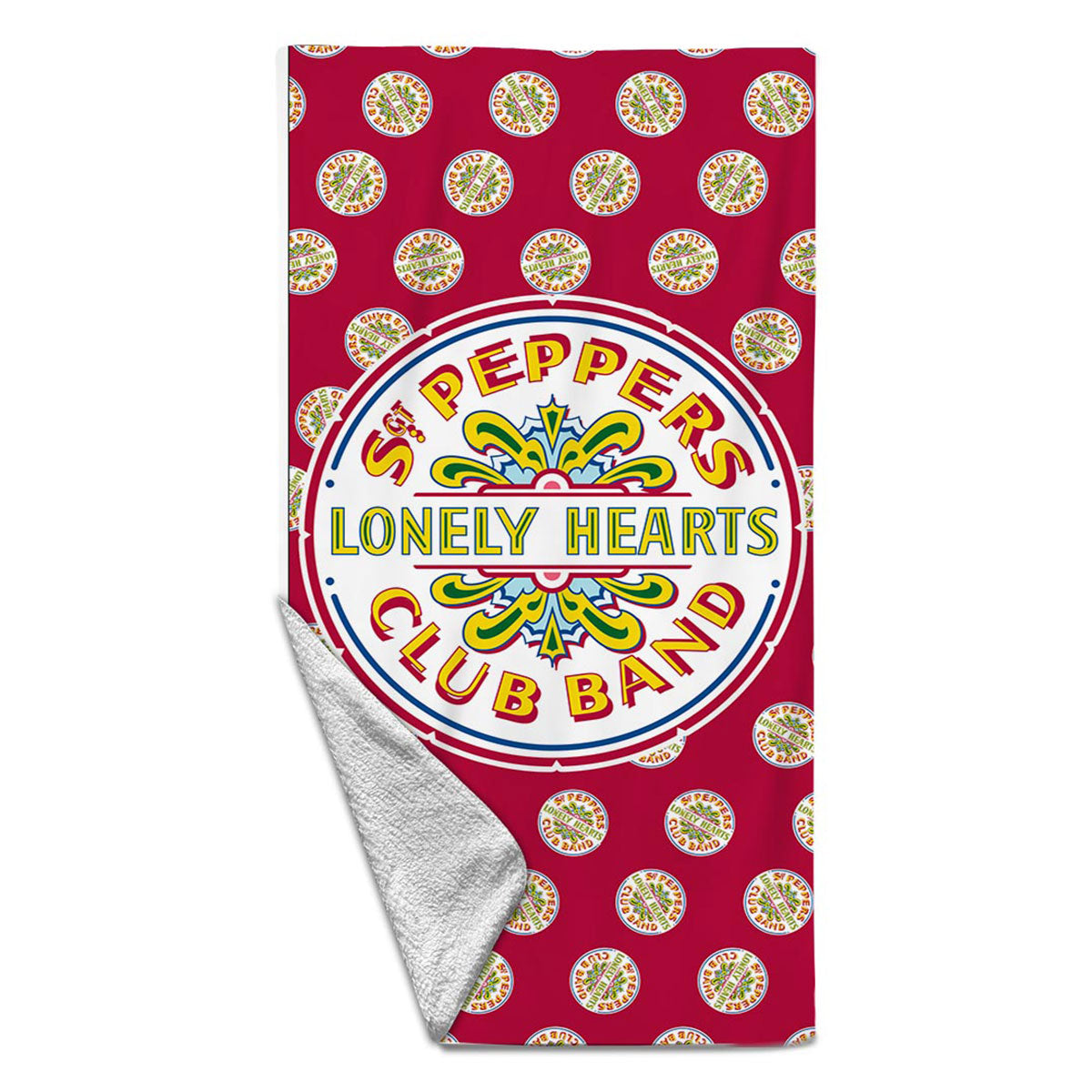 Beatles Sgt Peppers Beach Towel Front