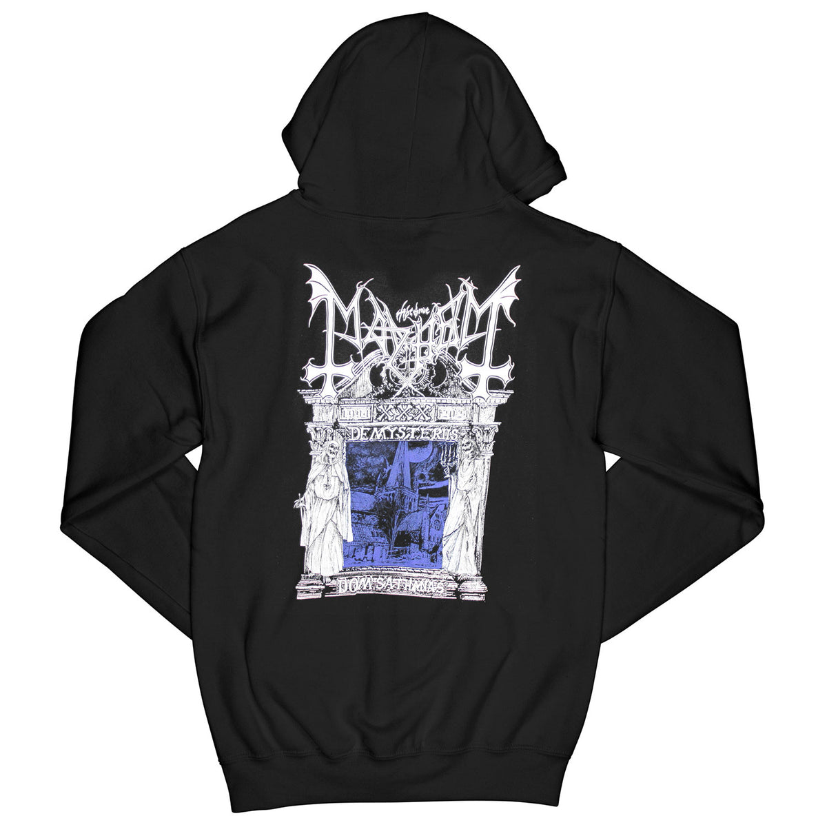 Mayhem DMDS Temple Zippered Hooded Sweatshirt Back