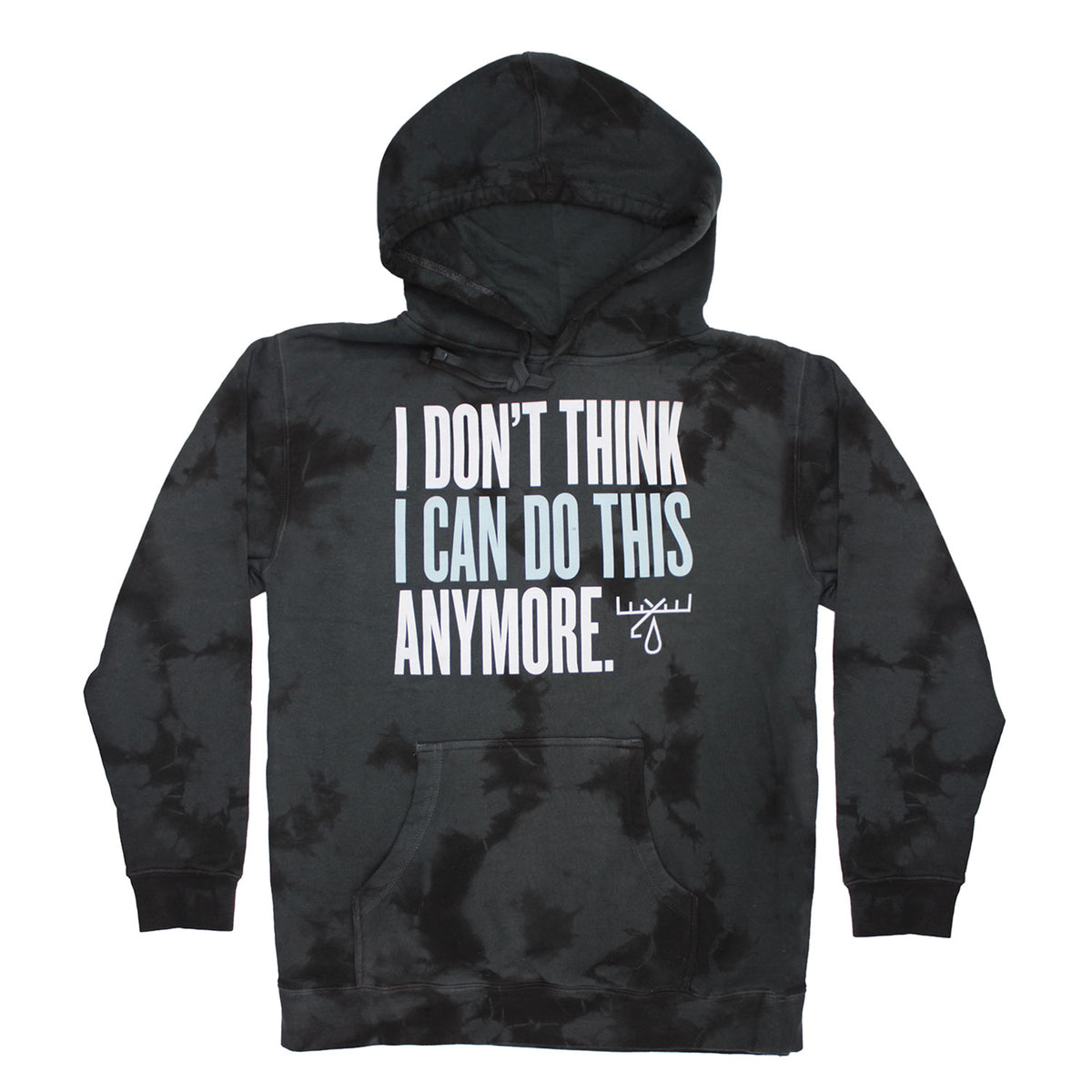 Moose Blood IDTICDTA Pullover (Acid Wash) Hooded Sweatshirt Front