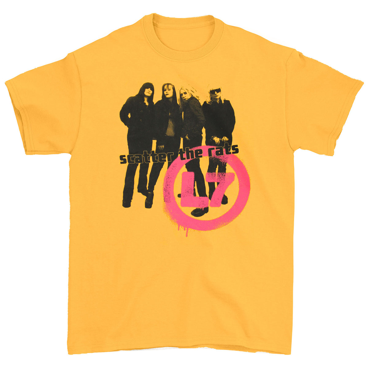 L7 scatter the rats T-shirt Front