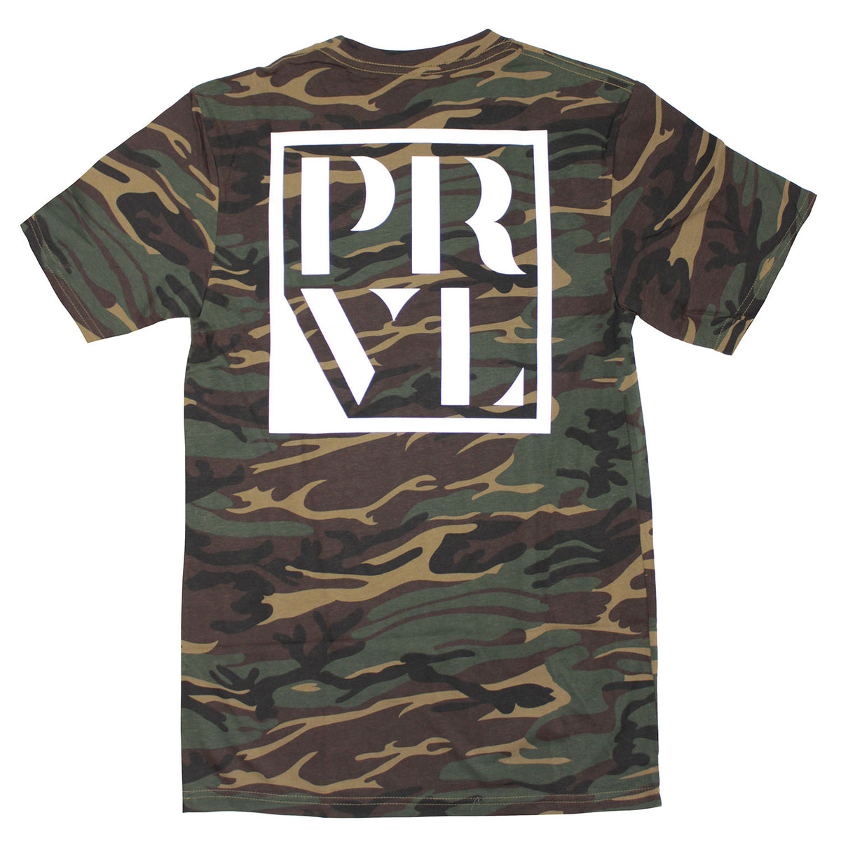 I Prevail Camouflage IP Circle T-shirt Back