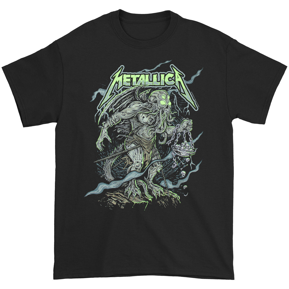 Metallica ...And Justice For Ktulu by Vertebrae33 (Rockabilia Exclusive) T-shirt