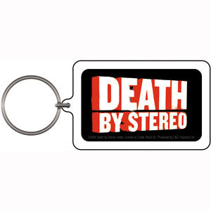 Death By Stereo Plastic Key Chain Front