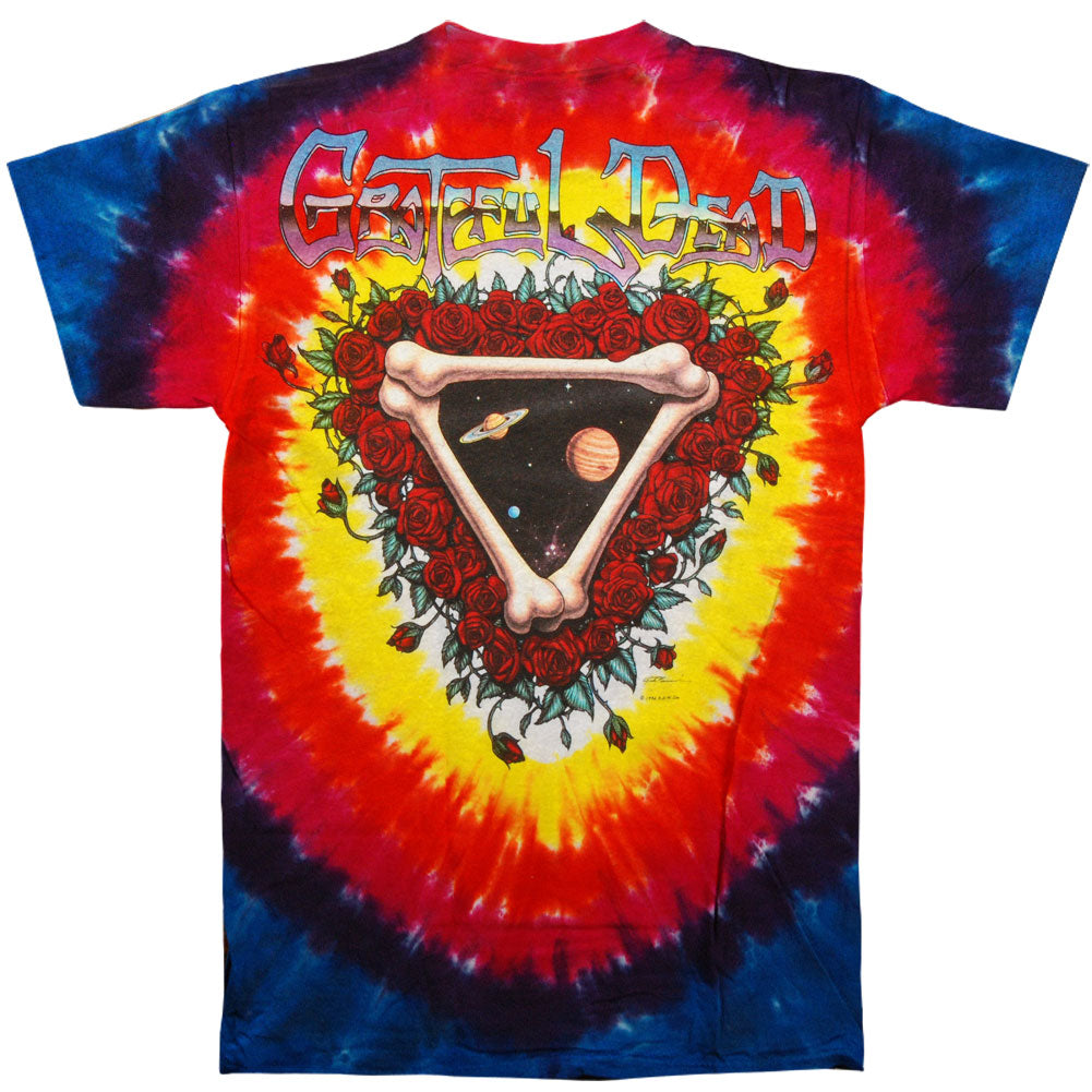 Grateful Dead Space Your Face Tie Dye T-shirt Back