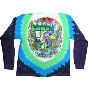 Grateful Dead Watch Tower Tie Dye Long Sleeve Back