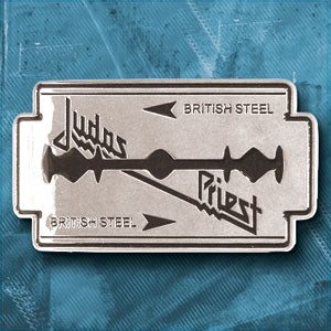 Judas Priest British Steel (Only 1 Left) Belt Buckle Front