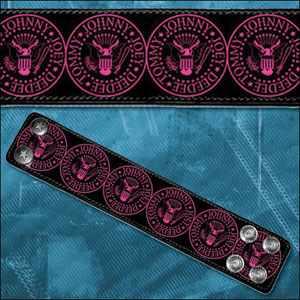 Ramones Wristband Front