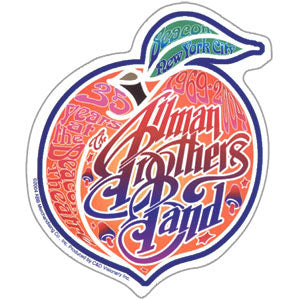 Allman Brothers Sticker Front