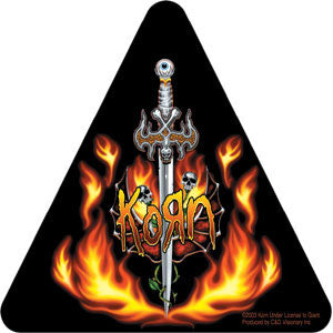 Korn Excalibur Sticker Front