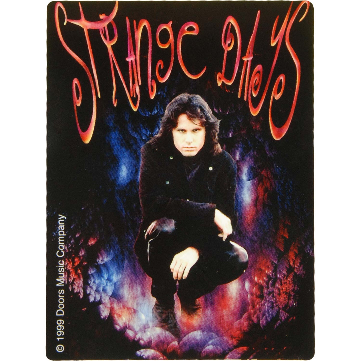 Doors Strange Days (4" x 3") Sticker Front