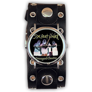 Six Feet Under Riveted Holes Cuff Watch Front