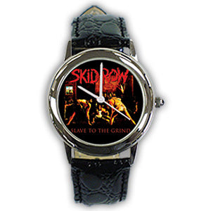 Skid Row Textured Leather Watch