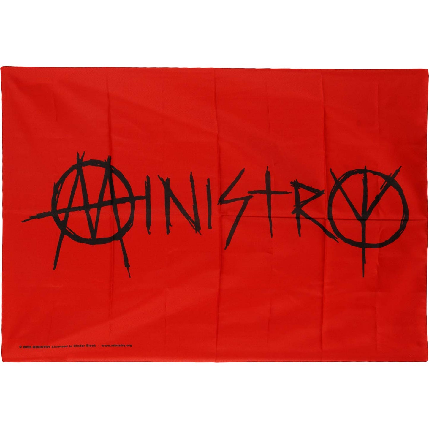 Ministry Poster Flag Front
