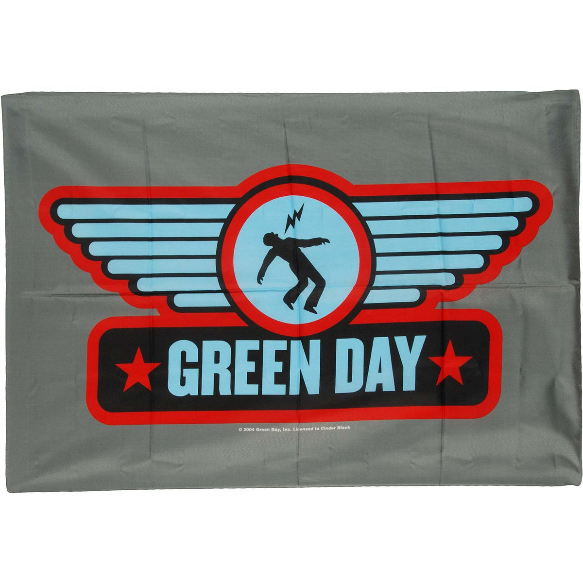 Green Day Poster Flag Front
