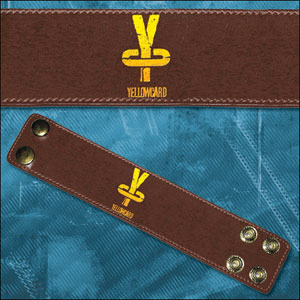 Yellowcard Logo Wristband Front