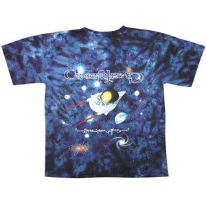 Grateful Dead Spaceface Tie Dye T-shirt Back