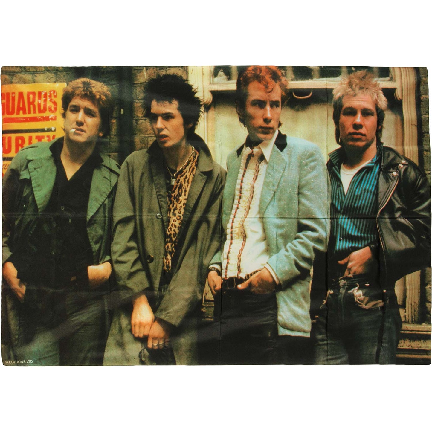 Sex Pistols Poster Flag Front