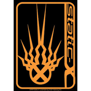 Static X Sticker Front