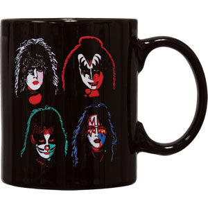 KISS 2 Sided Army & Heads Coffee Mug Back