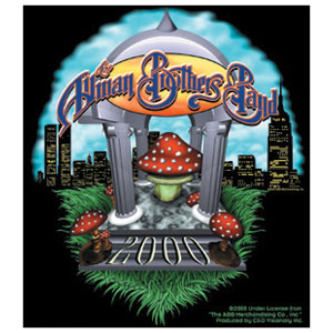 Allman Brothers Sticker Front