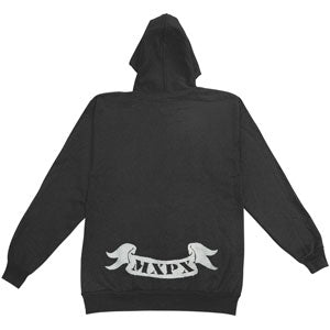 MXPX Zippered Hooded Sweatshirt Back