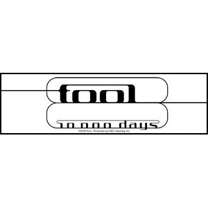 Tool 10,000 Days Sticker Front