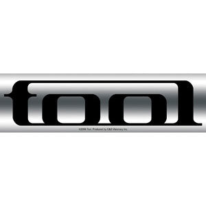 Tool Chrome Sticker Front