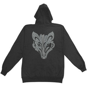 Wolfmother Zippered Hooded Sweatshirt Back