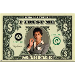 Scarface Money Domestic Poster