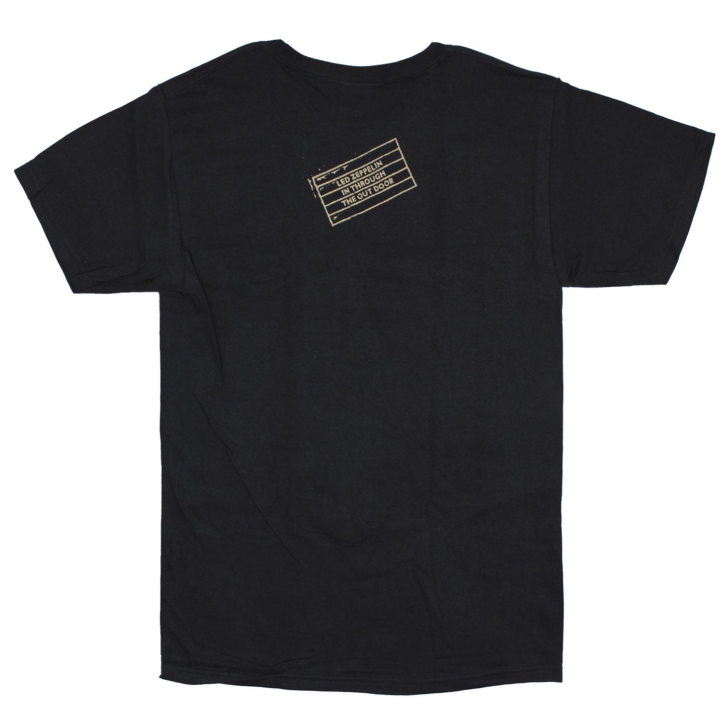 Led Zeppelin In Through The Out Door T-shirt Back