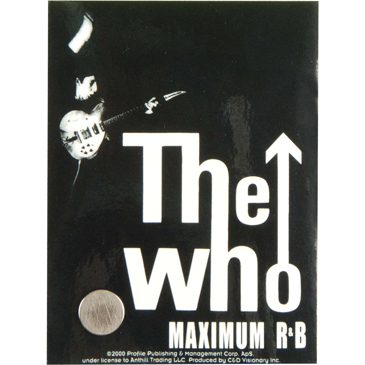 Who Maximum R&B (3" x 4") Sticker Front