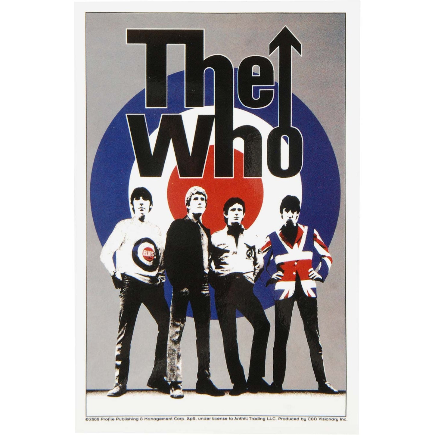 Who My Generation (5" x 3") Sticker Front