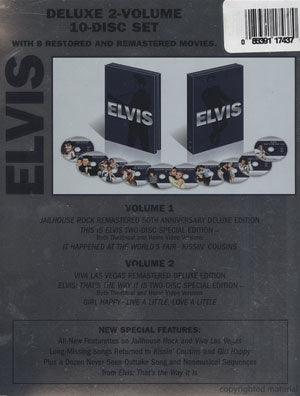 Elvis Presley DVD Back