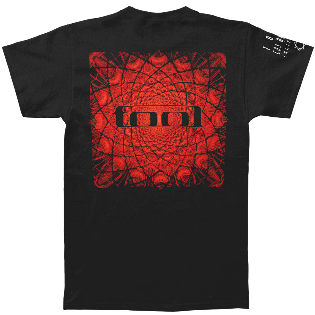 Tool Red Pattern T T-shirt Back