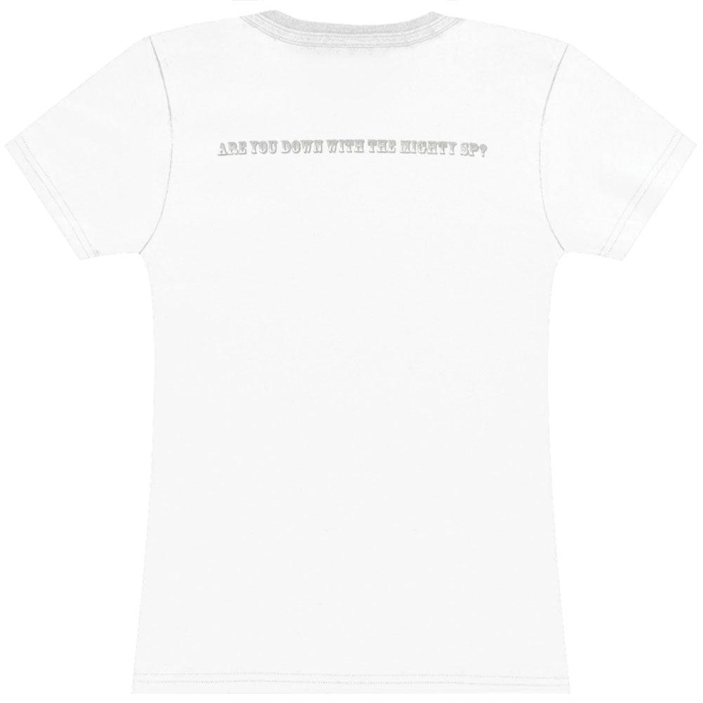 Smashing Pumpkins Statue Tissue Junior Top Back