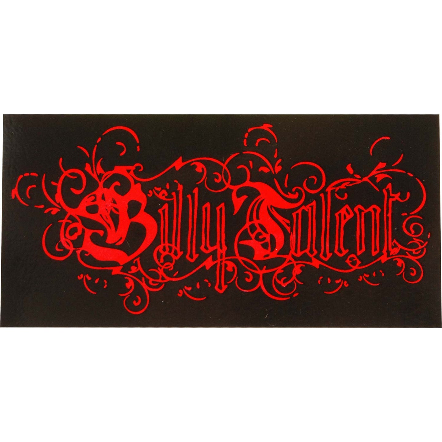 Billy Talent Red Midieval Logo (5" x 2.5") Sticker