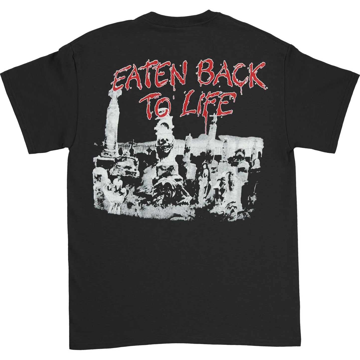 Cannibal Corpse Eaten Back to Life T-shirt Back