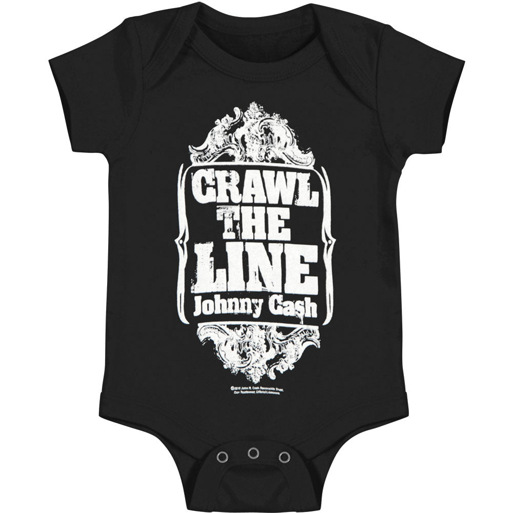 Johnny Cash Crawl the Line Bodysuit Front
