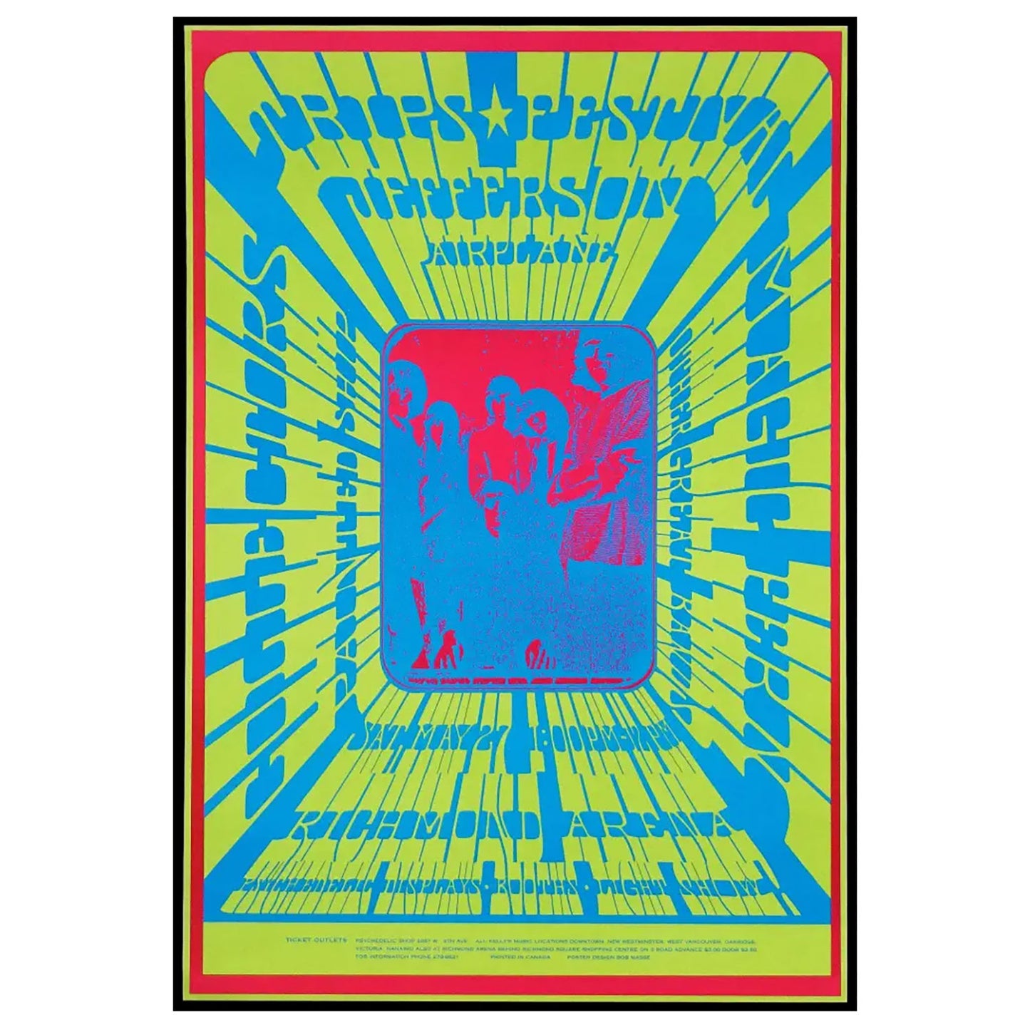 Trips Festival Concert Promo Poster