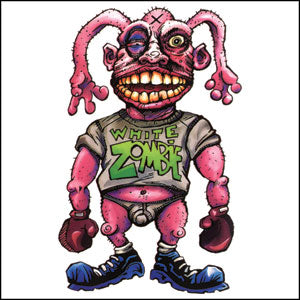 White Zombie Sticker