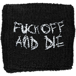 DarkThrone Fuck Off And Die Athletic Wristband